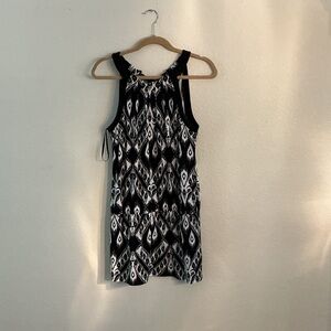White House Black Market Monochrome Dress
